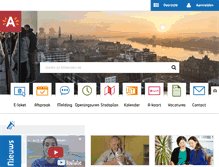 Tablet Screenshot of antwerpen.be